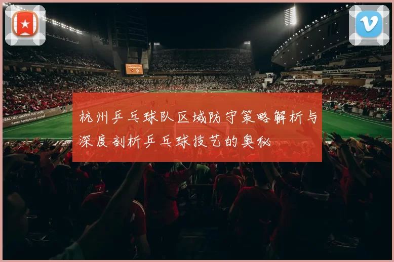 杭州乒乓球队区域防守策略解析与深度剖析乒乓球技艺的奥秘