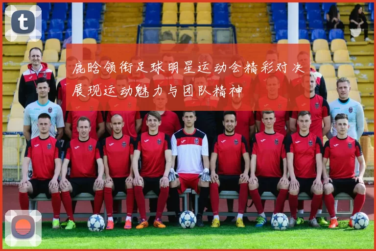 鹿晗领衔足球明星运动会精彩对决展现运动魅力与团队精神